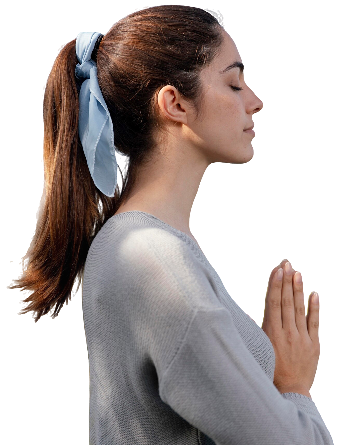 side-view-woman-meditating-nature